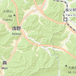 Yabu-shi Street Map