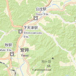 Fukuchiyama-shi Street Map