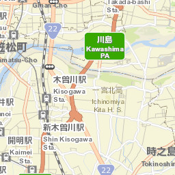 Kasamatsuchō Street Map