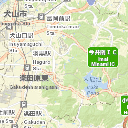 Inuyama Street Map
