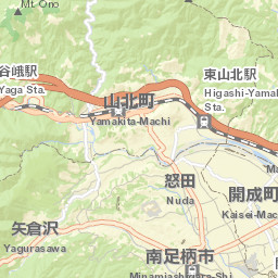 Yamakita Street Map