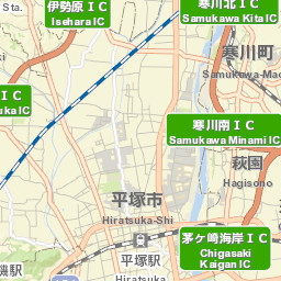 Hiratsuka Shi Street Map