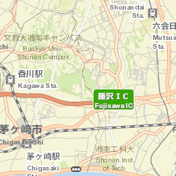 Chigasaki Street Map