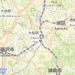 Kamakura Shi Street Map