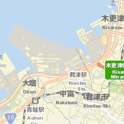 Kimitsu Street Map