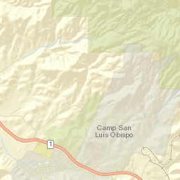 Chorro California Street Map