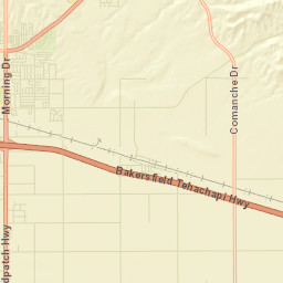 Mayfair California Street Map