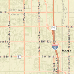 Moore Street Map