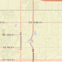 4600-4620 Southeast 139th Street, Oklahoma City Street Map