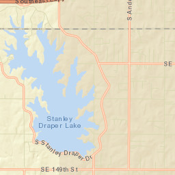 9000-9634 S Westminster Rd Oklahoma City OK Street Map