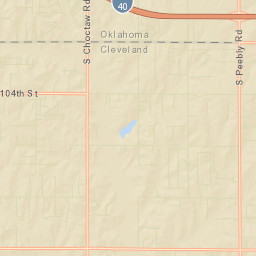 11801 South Choctaw Road, Newalla Street Map