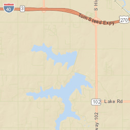 12500-12508 Stevens Road, Shawnee, OK Street Map