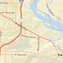 5100 S 66th St Fort Smith AR 72903 Street Map