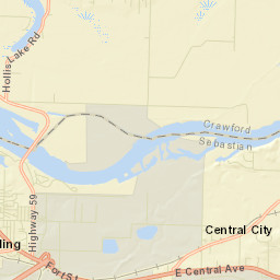 South 4th Street, Van Buren, AR 72956 Street Map