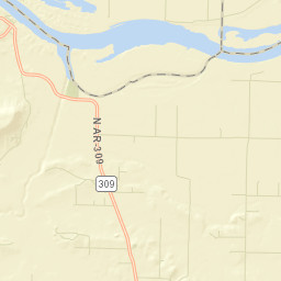 Gray Rock Arkansas Street Map