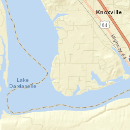 Bend Arkansas Street Map