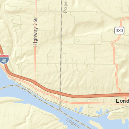 Scotia Arkansas Street Map