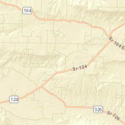 Moreland Arkansas Street Map
