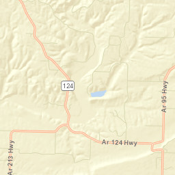 Wonderview Arkansas Street Map