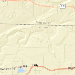 276 Batesville Mountain Road Damascus AR Street Map