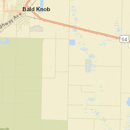 Liberty Valley Arkansas Street Map