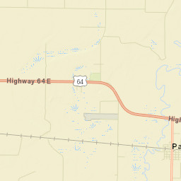 Cavell Arkansas Street Map