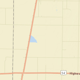 Tilton Arkansas Street Map