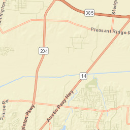 Spring Lake Tennessee Street Map