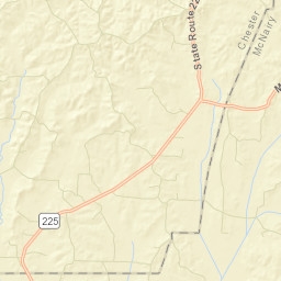Woodville Tennessee Street Map