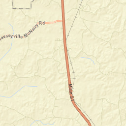 McNairy Tennessee Street Map