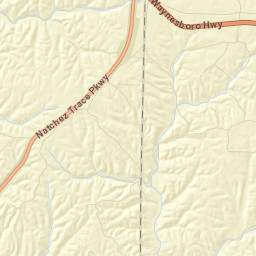 Ovilla Tennessee Street Map
