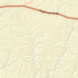 Deerfield Tennessee Street Map