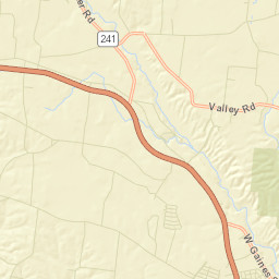 Park Grove Tennessee Street Map