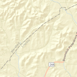 4060 John Barnes Road, Cornersville, TN Street Map