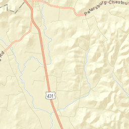 Bidwell Tennessee Street Map