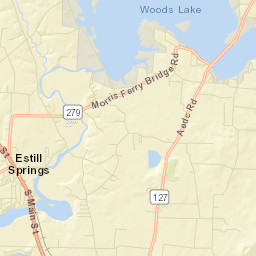 Penile Hill Tennessee Street Map