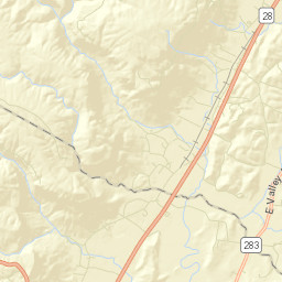 Condra Tennessee Street Map