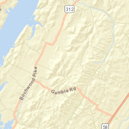 Shore Acres Tennessee Street Map