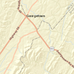 Misty Ridge Tennessee Street Map