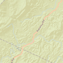 Ivy Tennessee Street Map
