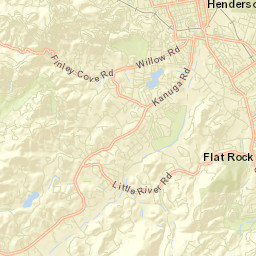 Barker Heights Street Map