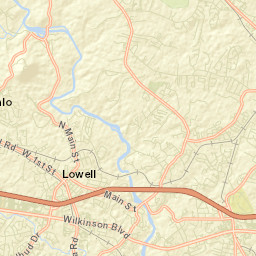 Lowell Street Map