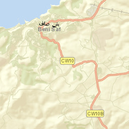 Beni Saf Street Map