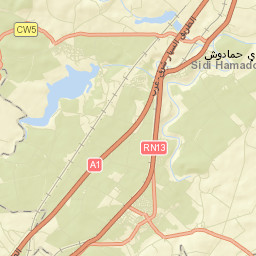 Sidi Brahim Street Map