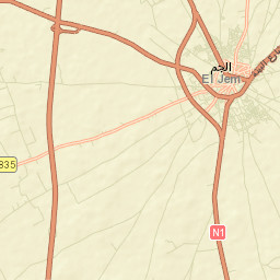 El Jem Street Map