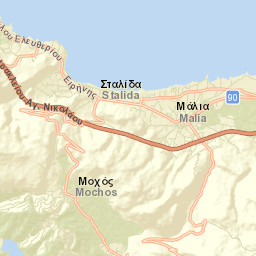 Stalís Street Map