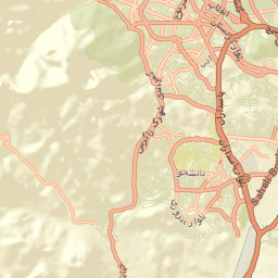 Sanandaj Street Map