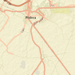 Pishva Street Map