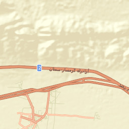 Aradan Street Map