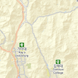 Gimhae-si Street Map